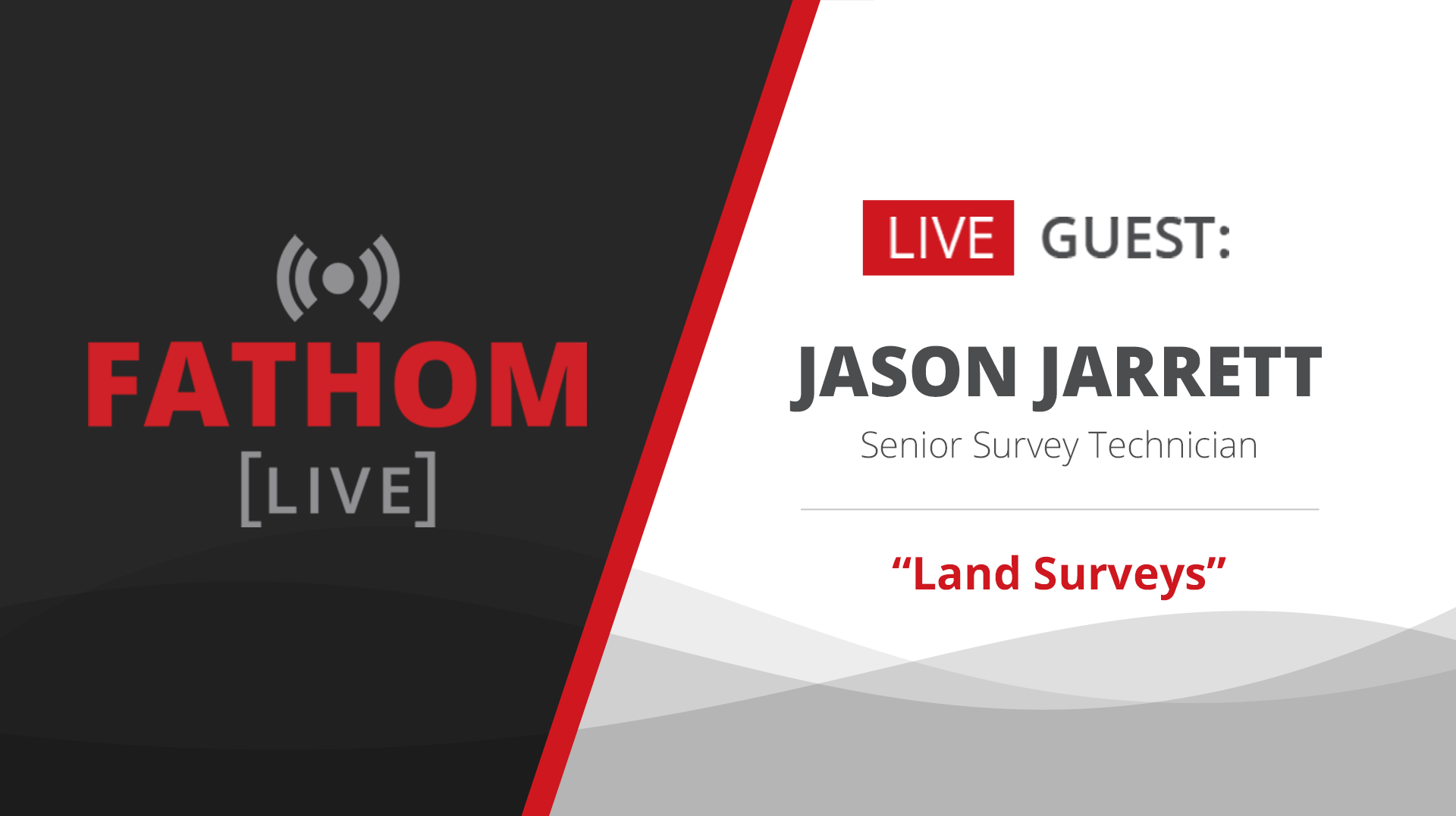 Featured image for “Fathom Live – October 16, 2019 | Jason Jarrett”