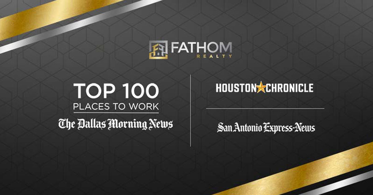 Fathom Realty Among 2021’s ‘Top Workplaces’ in Texas Fathom Realty