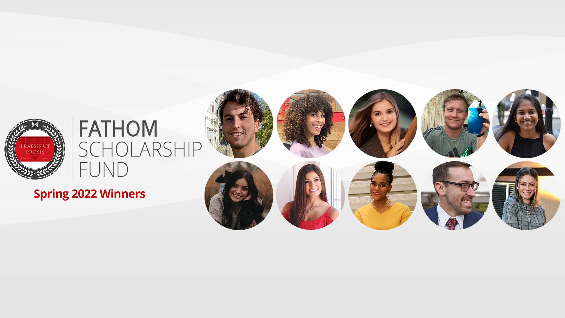 Featured image for “Fathom Scholarship Fund – Spring 2022 Recipients”