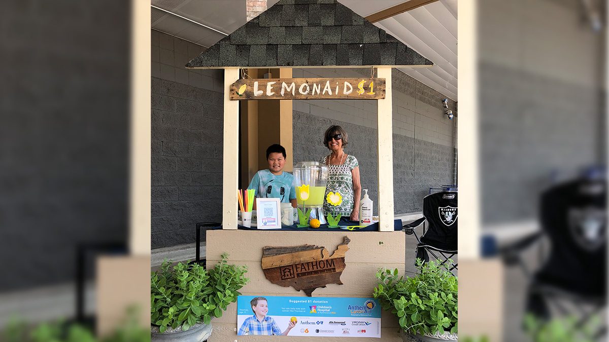 Featured image for “Fathom Realty – Richmond, VA Turns Lemonade into Life-Saving Funds”