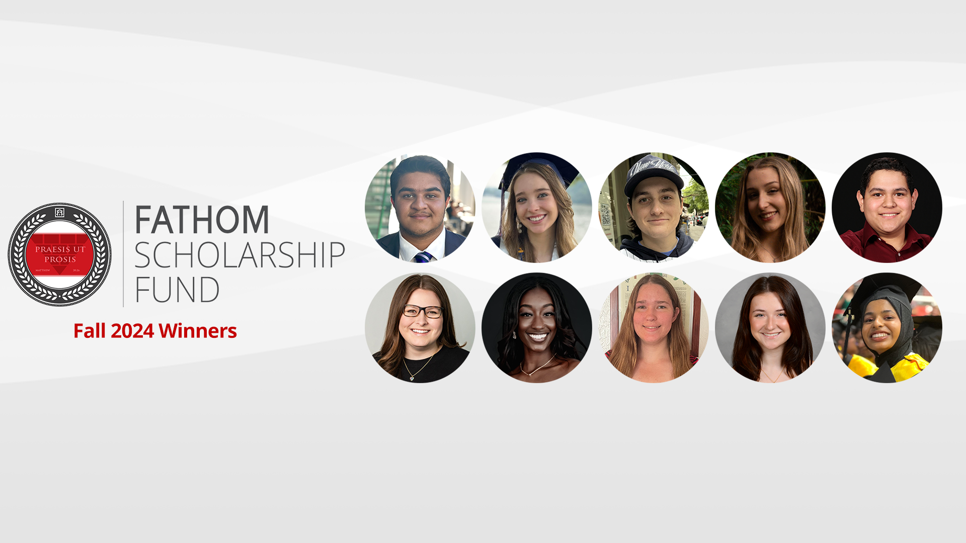 Featured image for “Applauding Excellence: Announcing the Fathom Fall 2024 Scholarship Program Winners!”