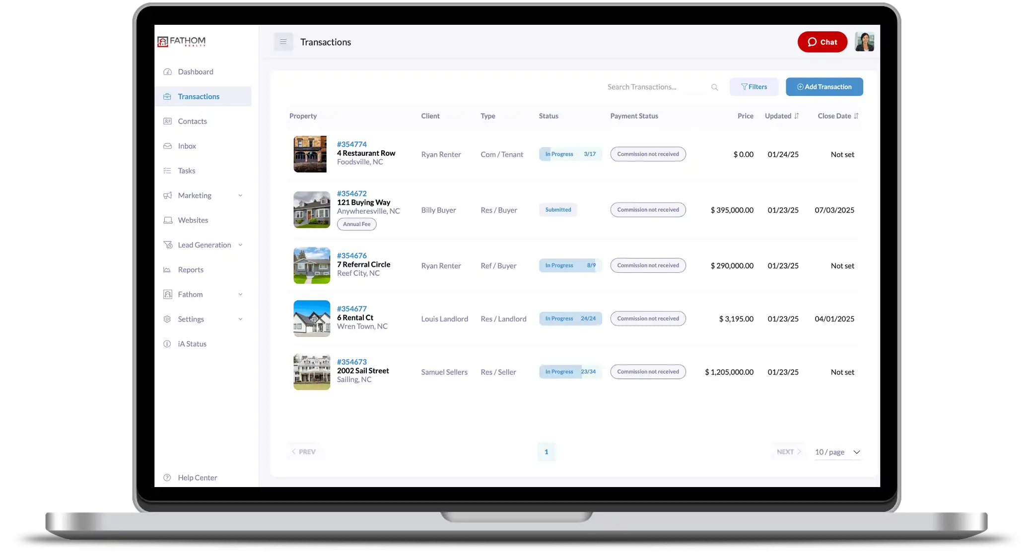 Elevate Transaction Management